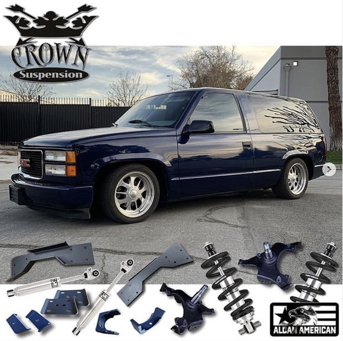 1992 1998 2 Door Tahoe Coilover Kits Aldan American