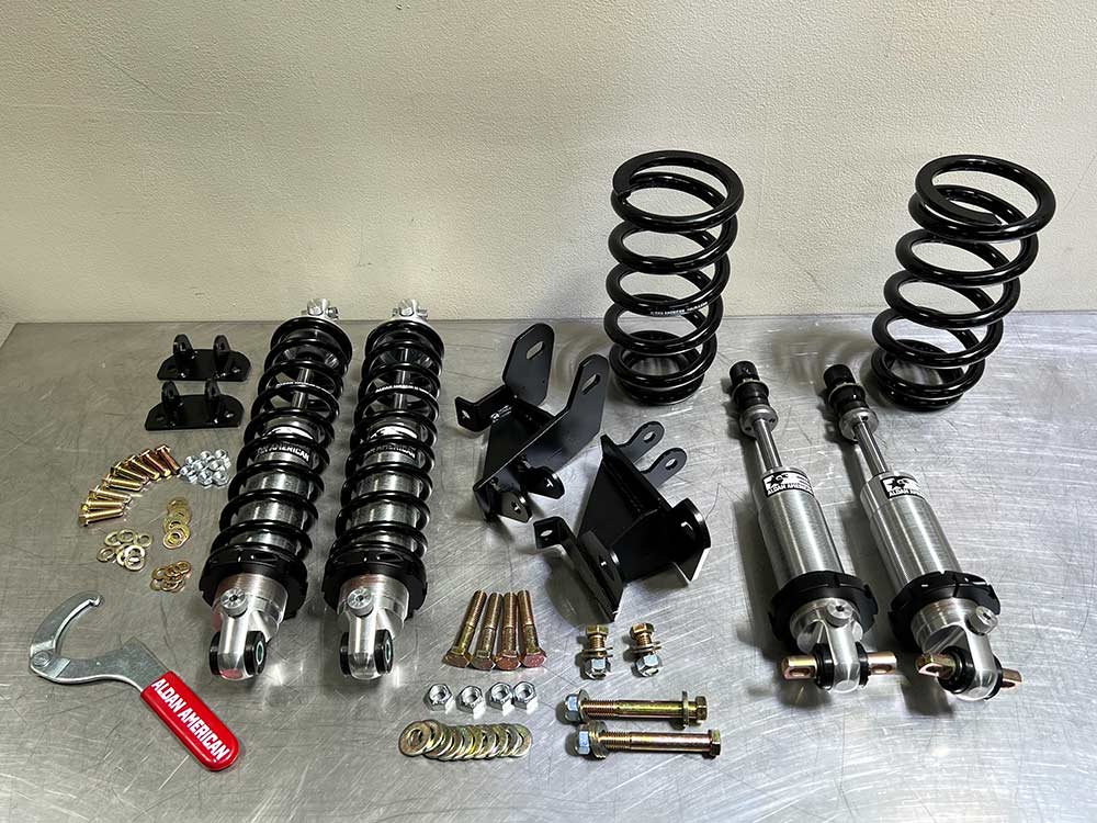 Aldan American springs and double adjustable coil overs kit