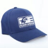 Aldan American, Eagle logo, Flex-Fit Cap, White Emb. On Navy Cap - Image 3