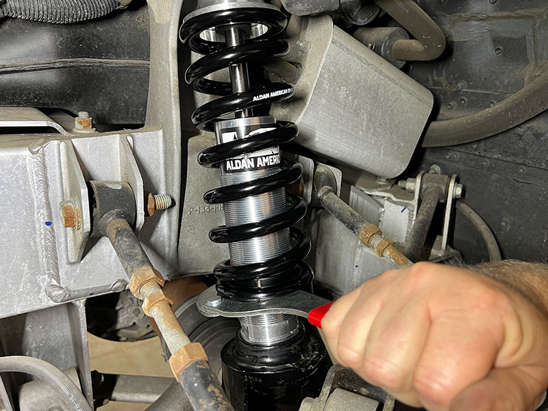 rear suspension after installation
aldan american wrench