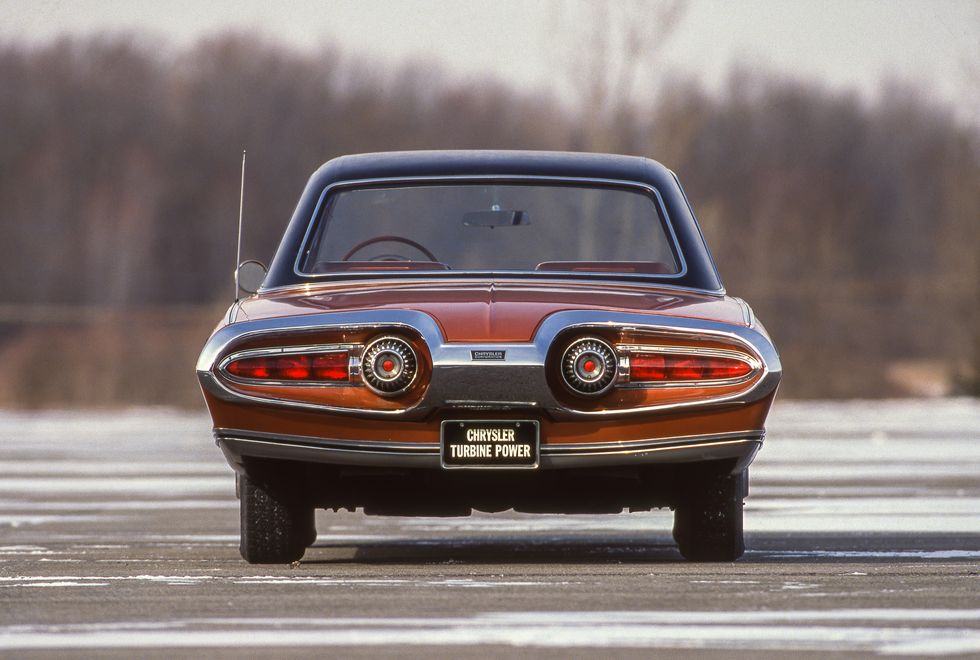 rare American car 1963 Chrysler Turbine Car