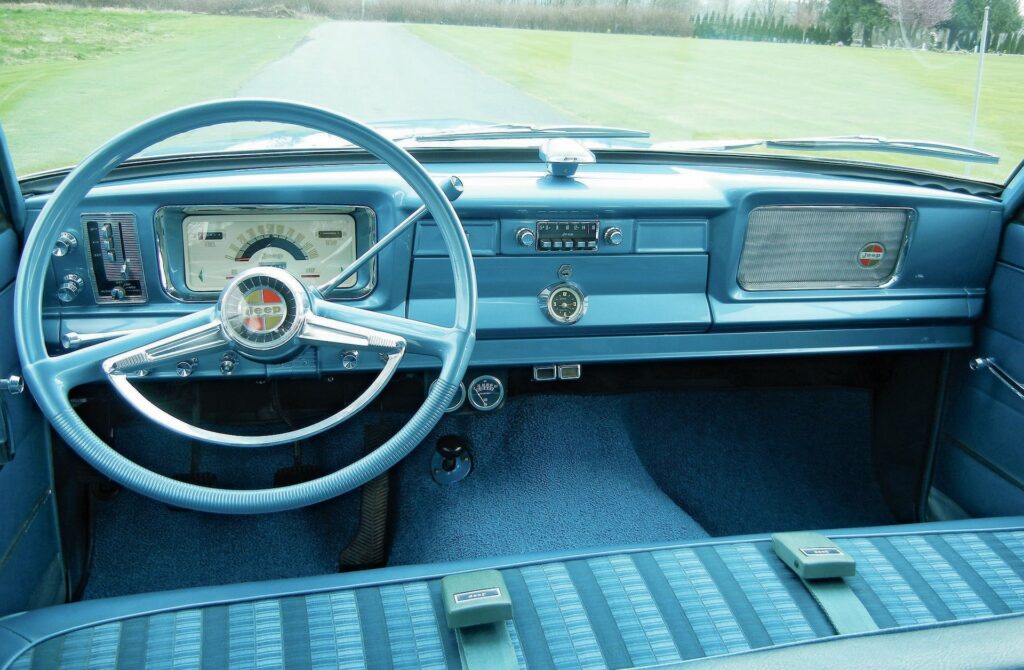 1963 Jeep Wagoneer Custom - Backward Glances, Linda Crandall - Photographer