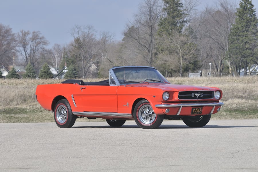 1964 1/2 Mustang
1964 1/2 pre-production prototype Mecum