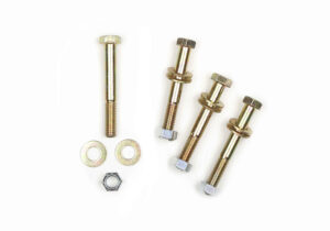 Control Arm Hardware - Front - Gold - Aldan American (300419) - 1968-1974 Chevrolet Nova