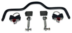 Pro-Series Rear Drag Sway Bar, 3.25" Axle Tubes, 1964-1967 GM A-Body, Black - 1964-1967 Pontiac LeMans