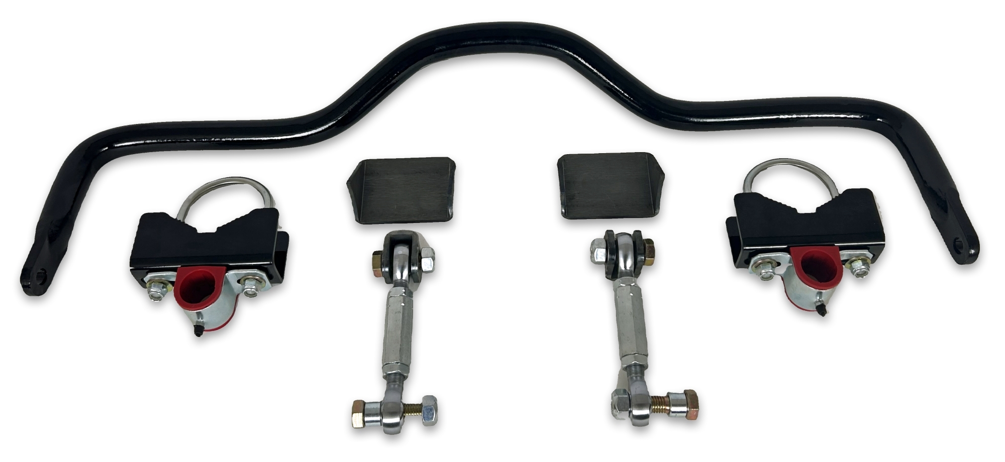 Pro-Series Rear Drag Sway Bar, 3.00" Axle Tubes, 1964-1967 GM A-Body, Black - 1964-1967 Pontiac LeMans